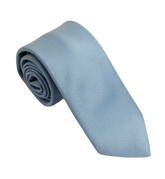 Cornflower Satin Wedding Tie